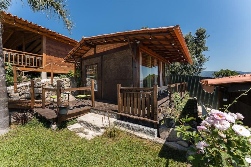Fernandes Guest House Green Bungalow Ponte de Lima Exteriör bild